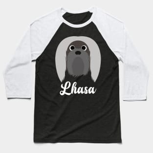 Lhasa - Lhasa Apso Long Hair Baseball T-Shirt